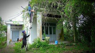 The Tree Cutter ran away when he discovered something inside the abandoned house