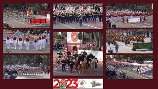 Marching Bands of the 2023 Pasadena Tournament of Roses Parade