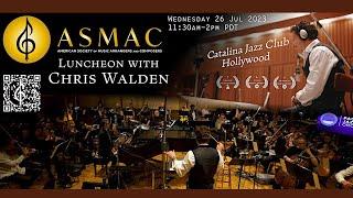 ASMAC Luncheon with Chris Walden, hosted by Gayle Levant, 26 July 2023