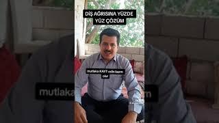 Diş ağrısına kesin çözüm