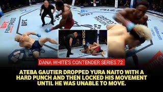 DWCS 72 Results: Ateba Gautier drops Yura Naito with a hard punch to the chest