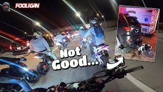 Wheelie for a Mile? | Grom Rider has Bad Accident