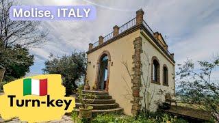 UNIQUE Home for Sale in Italy with Terrace, Views and Amazing Architectural Features Close to Sea