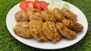 Tandoori Resha Kebab | Easy Chicken Tikka Kebab | Chicken Starter Recipe | Zaikedarkitchen