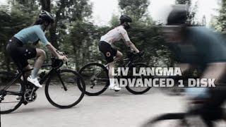 LIV LANGMA ADVANCED 1DISK / 여성로드자전거기변 / 랑마 / 내친구의 자전거 시승식