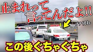 【凶暴】警察！異常な運転の一部始終公開！この後衝撃の瞬間/最新日本ドラレコ映像