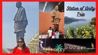 Statue of Unity|Trip Part-1/LazerShow|ViewingGallery|ticket|parking|SOU Information|Kevadiya|Gujarat