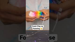 Clay se Canvas par Galaxy Art  #craft #handmade #clayart #canvas #galaxyart