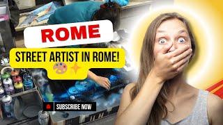  Amazing Spray Paint Street Artist in Rome! 