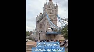 LONDON TOWER BRIDGE #centrallondon #trending #londontourism #viral #love #subscribe #viralshorts