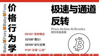 第10期 价格行为学|突破|急速与通道|交易区间|比特币|Price Action Al Brooks|BTC