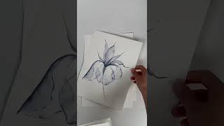 Watercolor botanical illustration - enhance your creativity and drawing skills