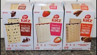 Katz Gluten Free Toaster Pastries: Chocolate Chip, Strawberry & Brown Sugar Cinnamon Review