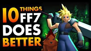 FF7 Vs Rebirth | 10 Things the Classic Game Did Best