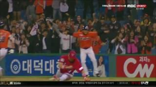감동적인 한화 여성팬(말을 잇지 못하는 허구연)