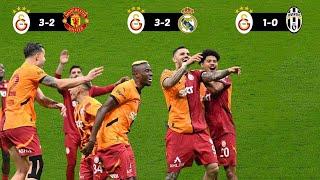 Unforgettable matches in which Galatasaray defeated giant teams