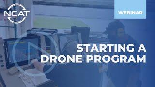 Starting A Drone Program