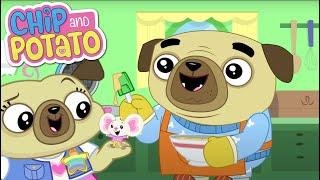 Chip and Potato | We're Making Waffles! | Cartoons For Kids | Watch More on Netflix