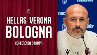 Verona-Bologna | Conferenza prepartita di Italiano