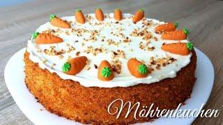 Der beste Möhrenkuchen | saftig, luftig und unglaublich lecker