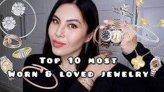 Top 10 Most Worn Jewelry- Cartier, VCA, Bulgari, Rolex and more 