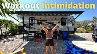  7 Tips to Overcome Campsite Workout Intimidation | Healthy RV Living