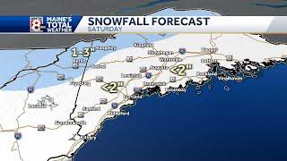 All of Maine to see some snow at start of weekend