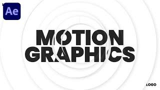 Elegant Motion Graphic Template In Adobe After Effects - After Effects Tutorial - NO PLUGINS!