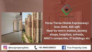 Paras Tierea || 2BHK Flat || 8860188922 || Size 825 sqft || Sector 137 Noida | Noida Expressway