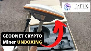 GEODNET - Space Weather station Crypto Miner Unboxing