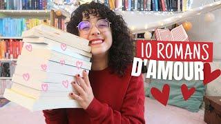 10 romans sur L'AMOUR ️ des romances, mais pas que !