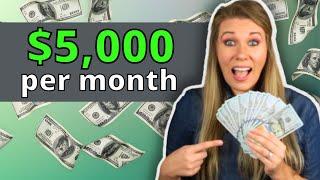 My 5 BEST Passive Income Ideas For $5,000 a Month | Kelly Anne Smith