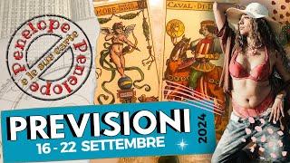 ASPETTATI UNA LETTERA IMPORTANTE! •  Previsioni Tarocchi  •  16 - 22 Settembre 2024 