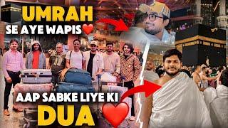 Amer Bhai Umrah se Vapis Aa Gye | Amer Bhai Ko lene Mumbai Gye | Yazdan Shaikh Vlogs ️