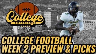 Week 2 Preview & Picks | The College Football Experience