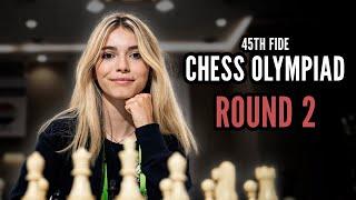 ROUND 2 - SWEDEN vs NEW ZEALAND - CHESS OLYMPIAD 2024  |  Hosted by GM Hammer