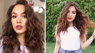 Natural Looking Beachy Curls Tutorial!