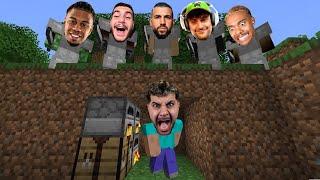 12 Streamer Vs 1 Kurde In Minecraft Fitna 