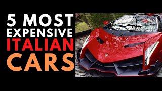 Top 5 most expensive Italian cars in 2022