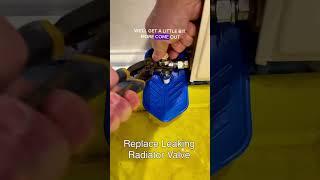 Plumbers Tips How To Replace A Leaking TRV Without Draining System Down Plumbing & Heating DIY