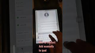How to Add Contacts on the iPad or iPhone