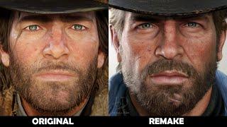 Red Dead Redemption 2 Arthur Morgan Remastered - Next Gen Graphics