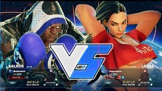 Street Fighter V  // Mellowlink Vs Sopermurn