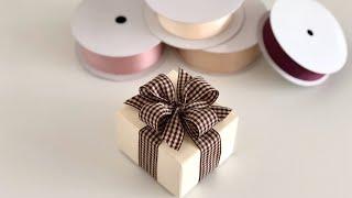 Gift ribbon Idea / Gift Wrapping #53