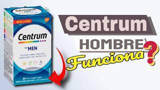 CENTRUM MEN HOMBRE PARA QUE SIRVE - NO SABIAS ESTOOO