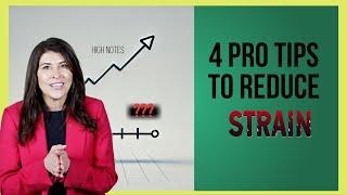 4 Pro Tips to reduce Vocal Strain When Singing | Sing Effortlessly!