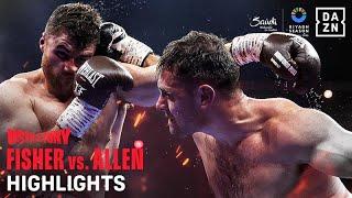 Riyadh Season: Johnny Fisher vs. Dave Allen Fight Highlights (Usyk vs. Fury 2)