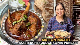 MASTERCHEF JUDGE SONIA PUNJABI’S MUTTON RARA | SONIA’S DESI KITCHEN JAIPUR | CLOUD KITCHEN IN CITY