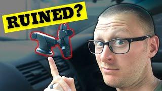 Did It DAMAGE My Car's Dash?  (iOttie Easy One Touch Car Mount for Smartphones)