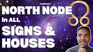 North Node (Rahu) in ALL SIGNS & HOUSES: Discover Your Destiny within Your Birth Chart! #astrology